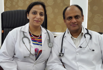 Dr. Vikram Chauhan and Dr. Meenakshi Chauhan