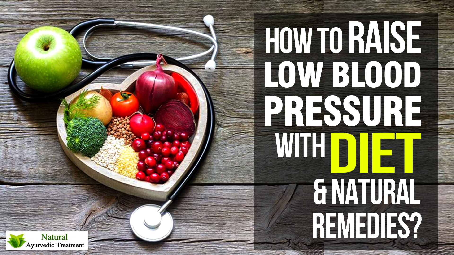 How To Raise Low Blood Pressure With Diet And Natural Remedies 